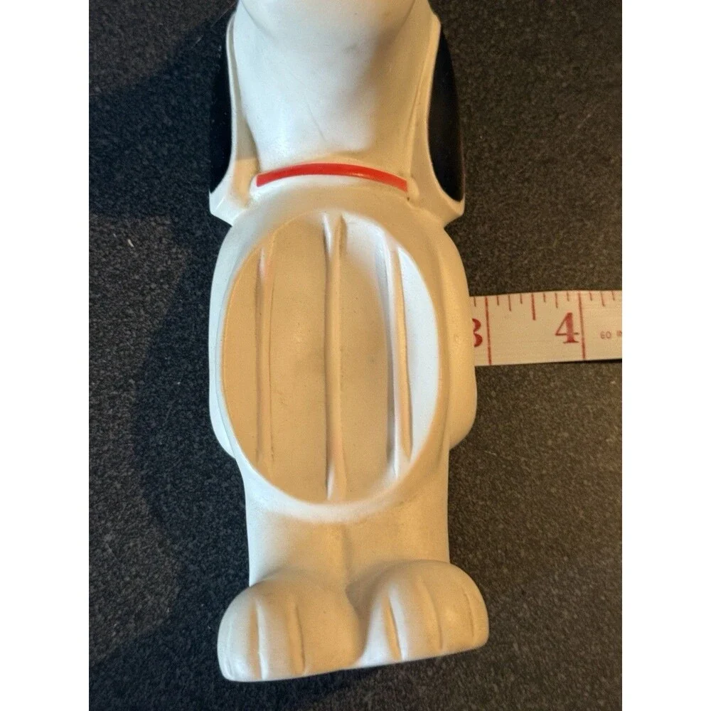 Vintage 1950'S Avon Snoopy Dog Soap Dish Peanuts Floating Rubber Bath 7 1/4